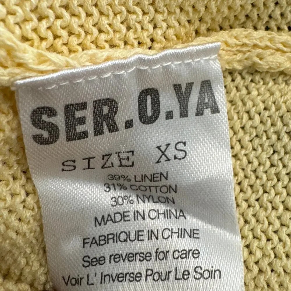 SER.O.YA Kora Knit Maxi Skirt Butter